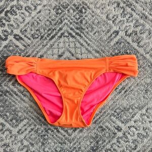 Victoria's Secret Kids Orange and Pink Bikini Bottoms